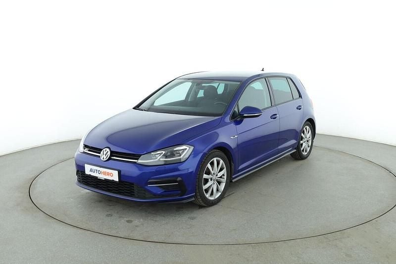 Gebraucht VW Golf VII Highline 2018 Blau Limousine