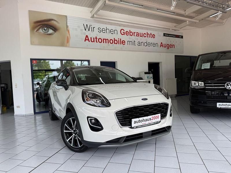 Weiß Gebraucht 2020 Ford Puma Titanium SUV | 16.450 € (Superpreis) - Bild 1/4