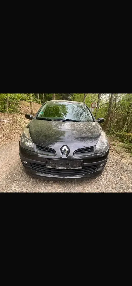 Gebraucht Renault Clio III 75 PS (55 kW) 2008 Schwarz Kleinwagen