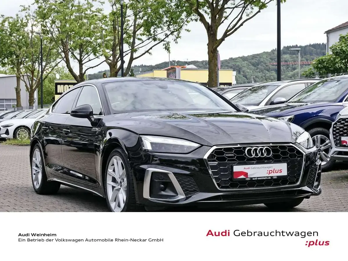 Gebraucht Audi A5 S-Line 204 PS (150 kW) 2023 Mythosschwarz metallic Coupé