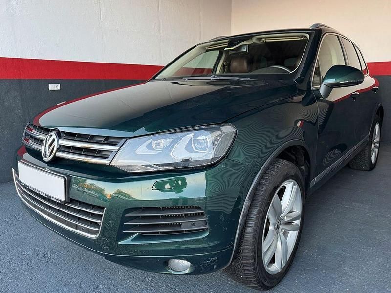 Grün Gebraucht 2013 VW Touareg SUV | 12.990 € (Fairer Preis) - Bild 1/4
