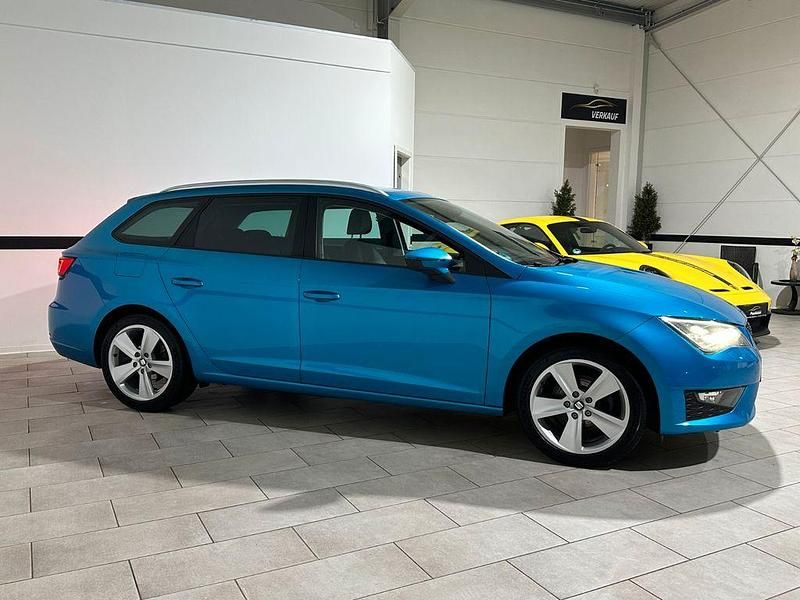 Gebraucht Seat Leon ST FR 125 PS (91 kW) 2015 Alor blue Kombi