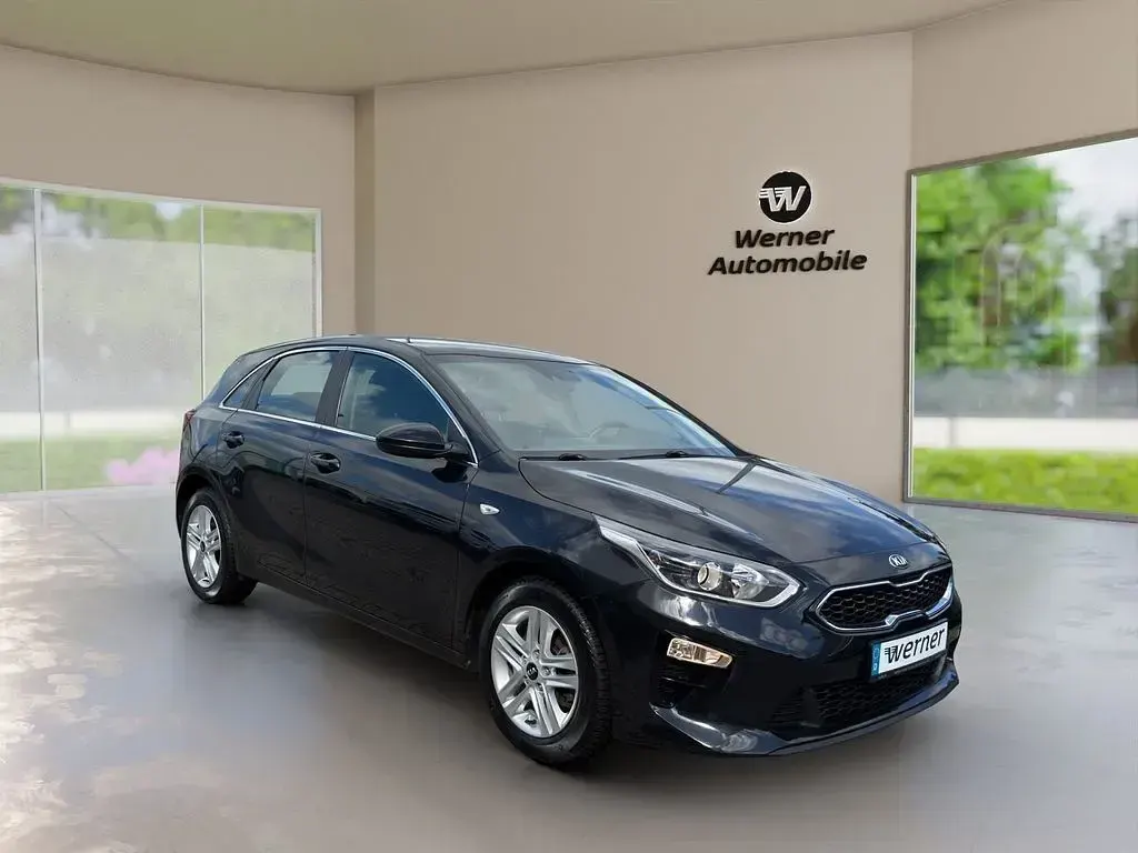 Gebraucht Kia Ceed Vision 136 PS (100 kW) 2021 Schwarz Kleinwagen
