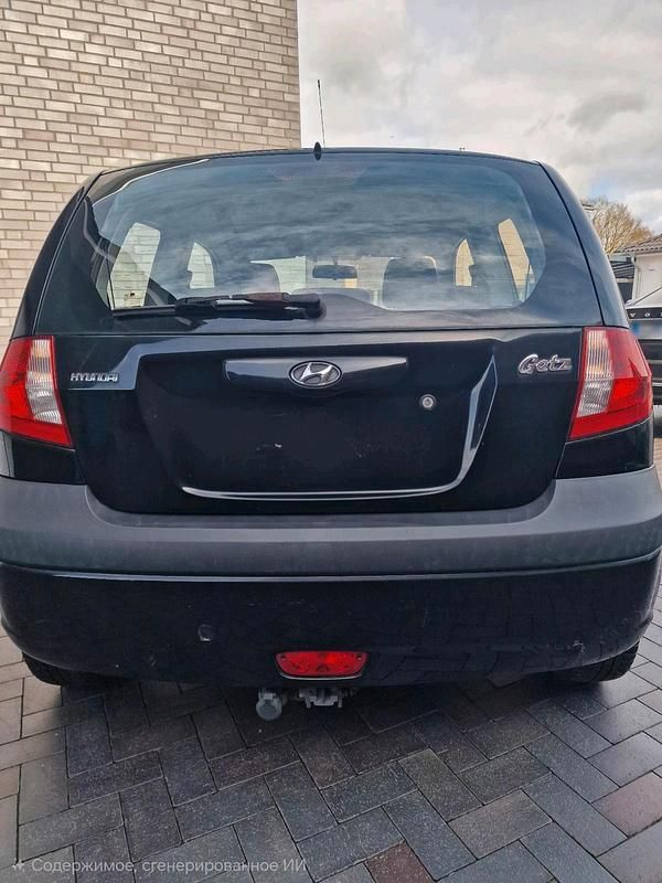 Gebraucht Hyundai Getz 2006 Schwarz Kleinwagen