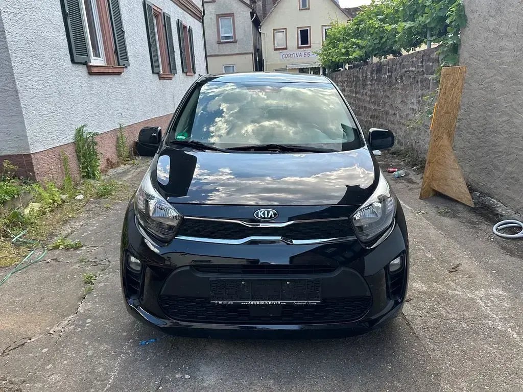 Gebraucht Kia Picanto 84 PS (61 kW) 2017 Schwarz Kleinwagen