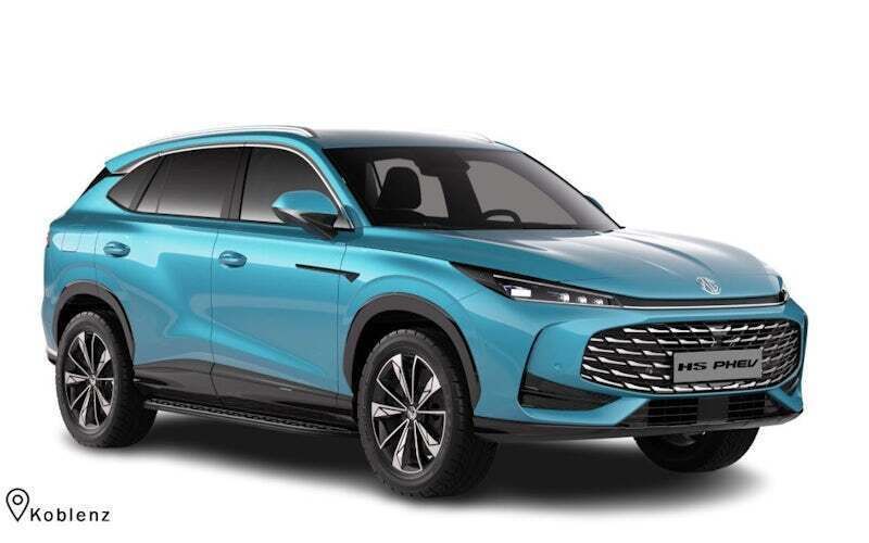 Neu MG HS Comfort 272 PS (200 kW) 2025 Blau SUV