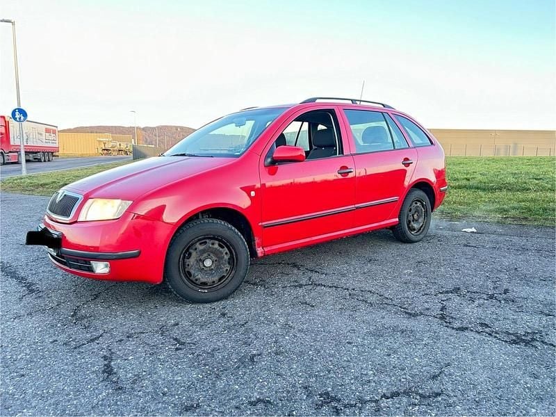 Gebraucht Skoda Fabia 75 PS (55 kW) 2003 Rot Kombi