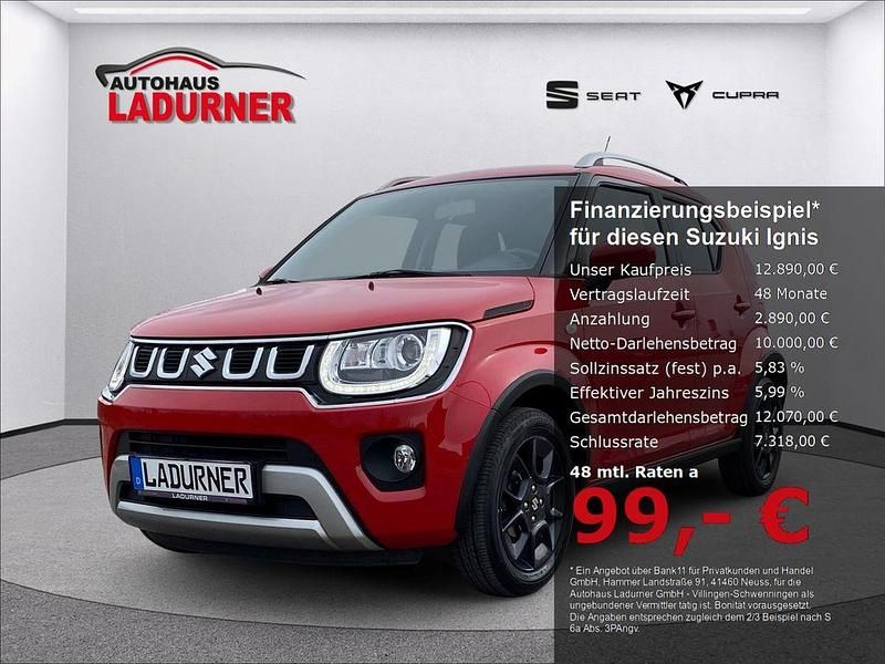 Gebraucht Suzuki Ignis Comfort 90 PS (66 kW) 2020 Rot SUV