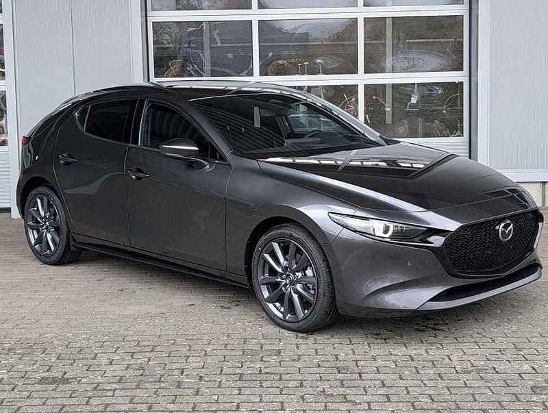 Neu Mazda 3 Exclusive-Line 140 PS (102 kW) 2026 Machine gray Limousine