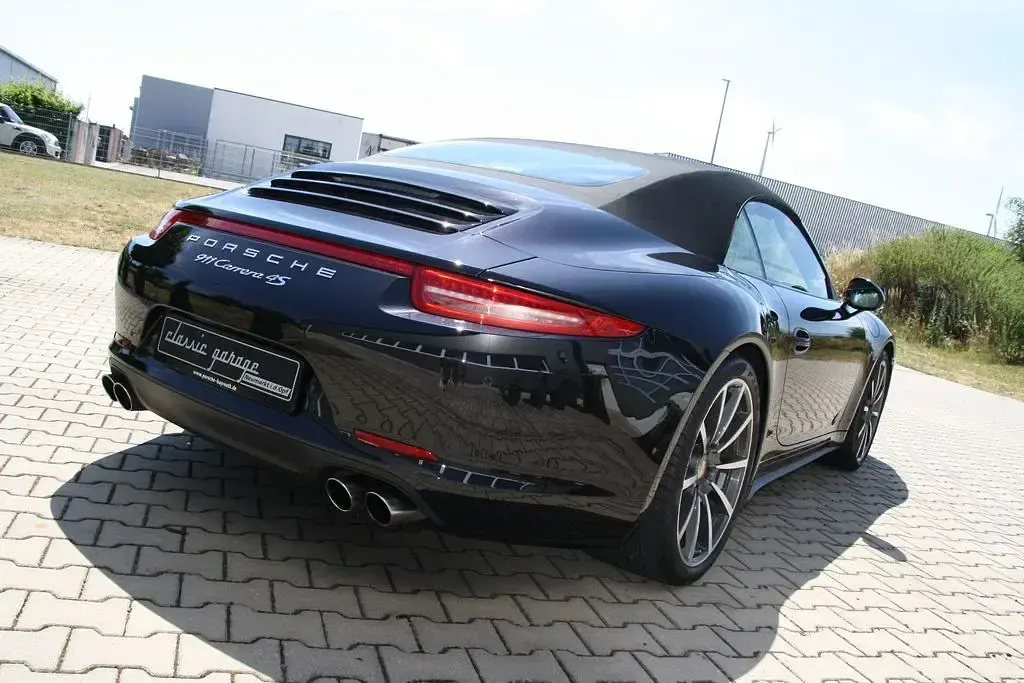Gebraucht Porsche 911 Carrera 4S Cabriolet 400 PS (294 kW) 2014 Basaltschwarzmetallic Cabrio