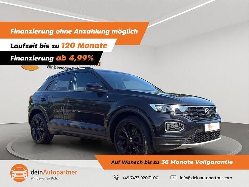 Deep black perleffekt Gebraucht 2021 VW T-Roc Sport SUV | 22.900 € (Fairer Preis) - Bild 1/4