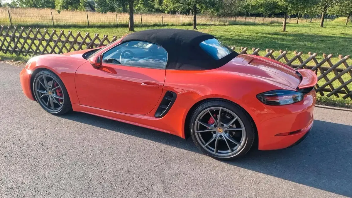 Gebraucht Porsche 718 349 PS (256 kW) 2017 Orange Cabrio