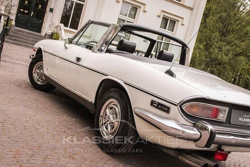 Gebraucht Triumph Stag 145 PS (106 kW) 1975 Weiß Cabrio