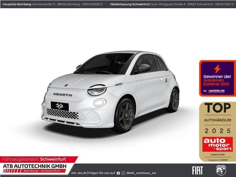 Neu Abarth 500e 113 kW (154 PS) 2025 Weiss Kleinwagen
