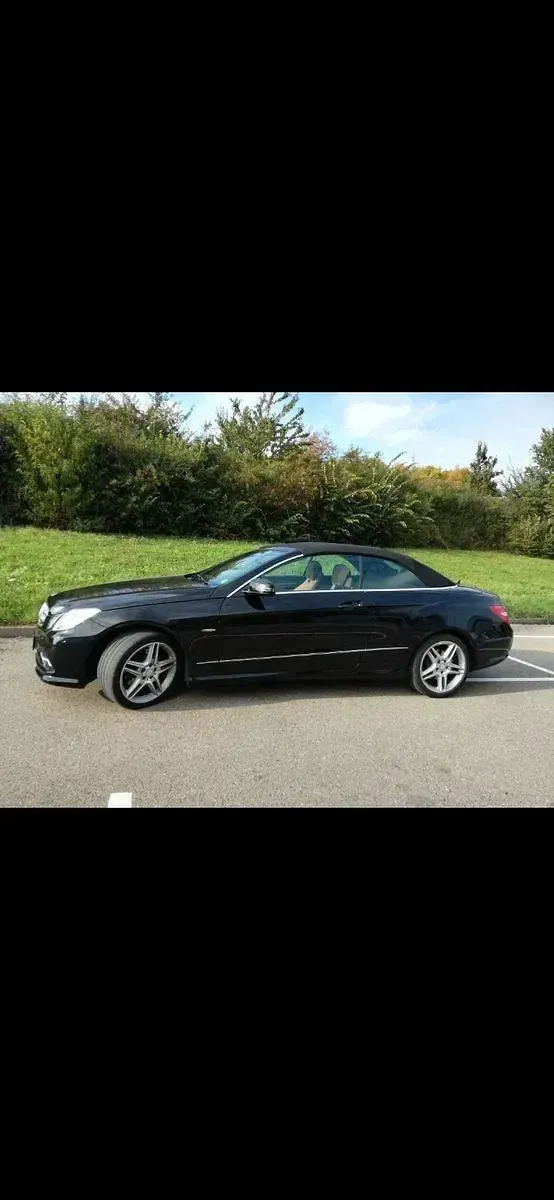 Gebraucht Mercedes E350 231 PS (169 kW) 2011 Schwarz Cabrio