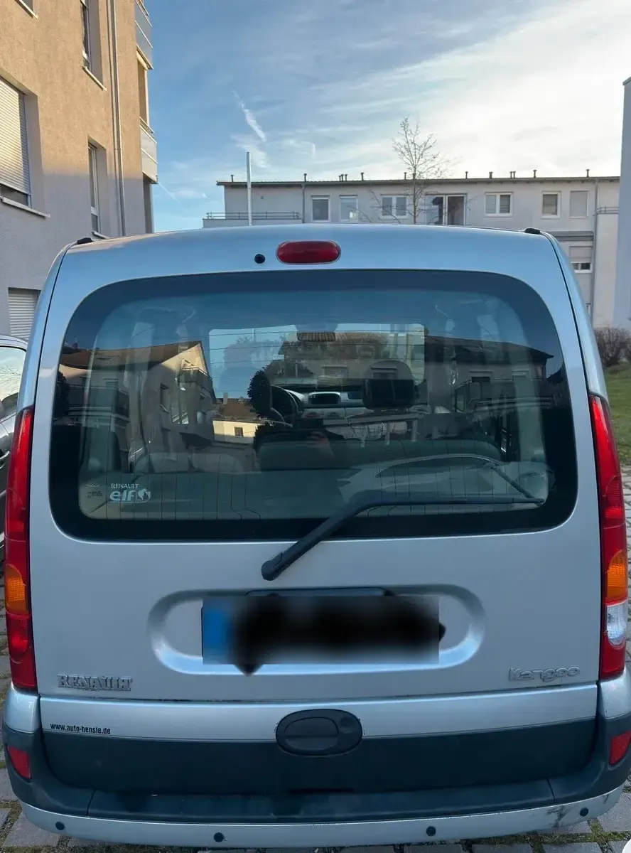 Gebraucht Renault Kangoo 90 PS (66 kW) 2006 Silber Van / Kleinbus
