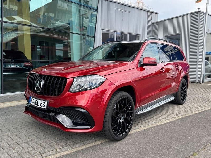 Rot Gebraucht 2019 Mercedes GLS450 AMG SUV | 39.800 € - Bild 1/4