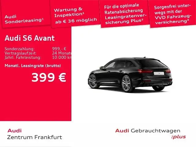 Gebraucht Audi S6 Sport 344 PS (253 kW) 2024 Schwarz Kombi