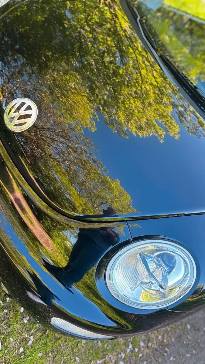 Gebraucht VW New Beetle 55 PS (40 kW) 2004 Schwarz Kleinwagen