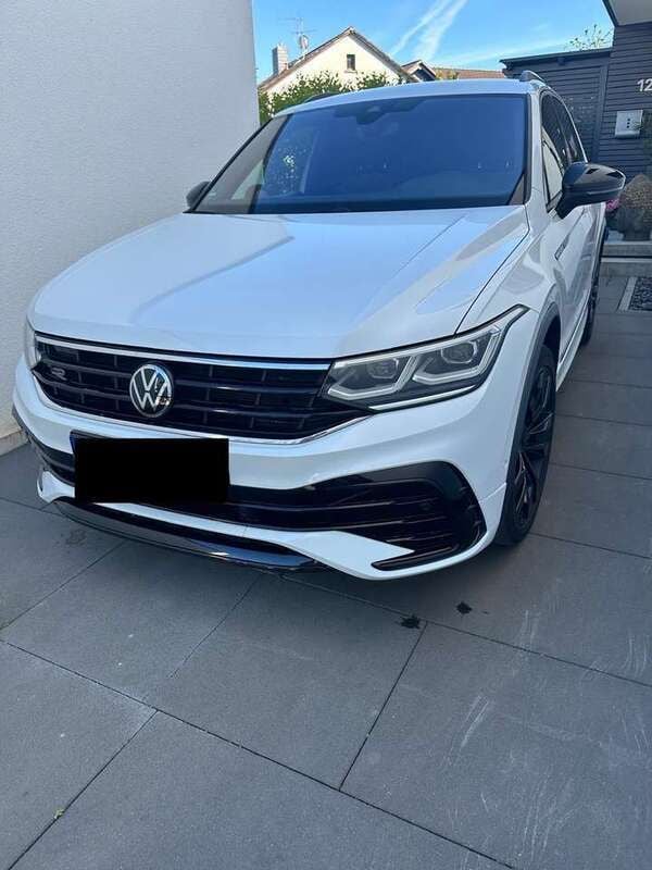 Weiß Gebraucht 2022 VW Tiguan R-line SUV | 32.999 € (Superpreis) - Bild 1/4