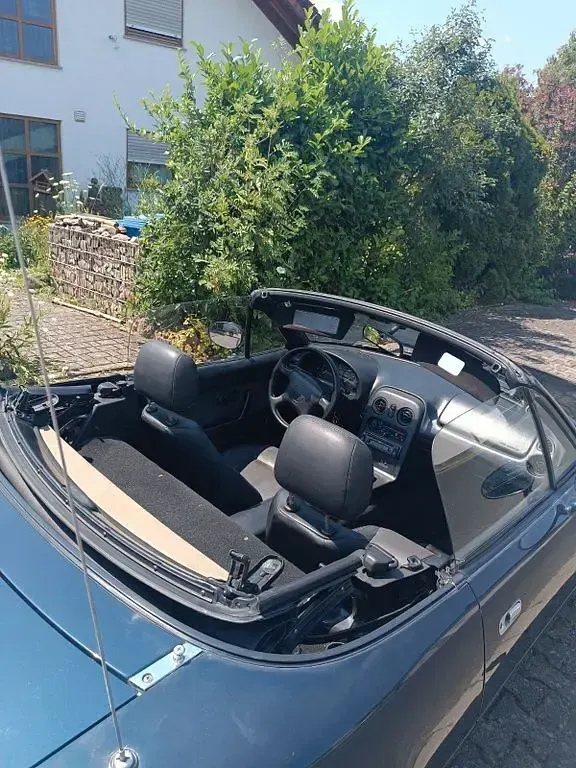 Gebraucht Mazda MX5 90 PS (66 kW) 1997 Blau Cabrio