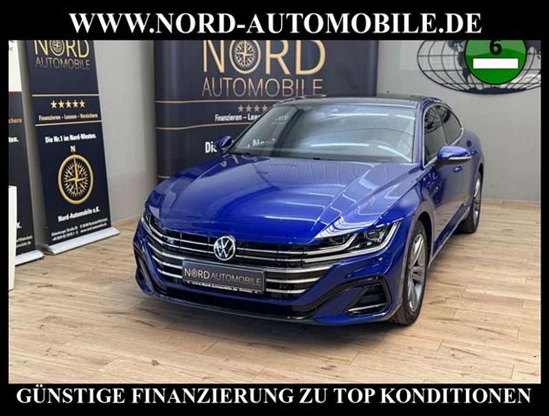 Gebraucht VW Arteon R-line 218 PS (160 kW) 2021 Lapiz blue metallic (metallic) Limousine