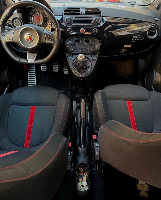 Gebraucht Abarth 500 135 PS (99 kW) 2010 Schwarz Kleinwagen