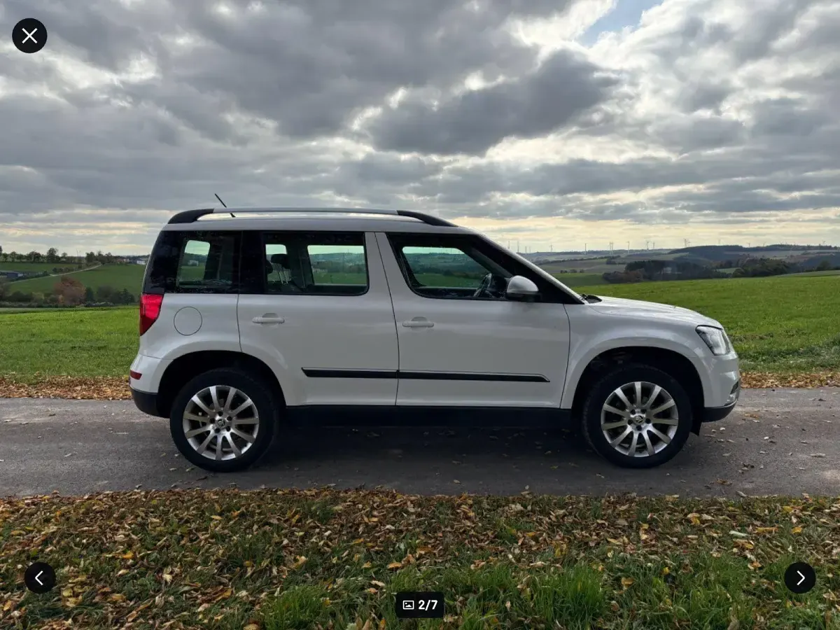 Gebraucht Skoda Yeti Ambition 110 PS (80 kW) 2015 Weiß SUV