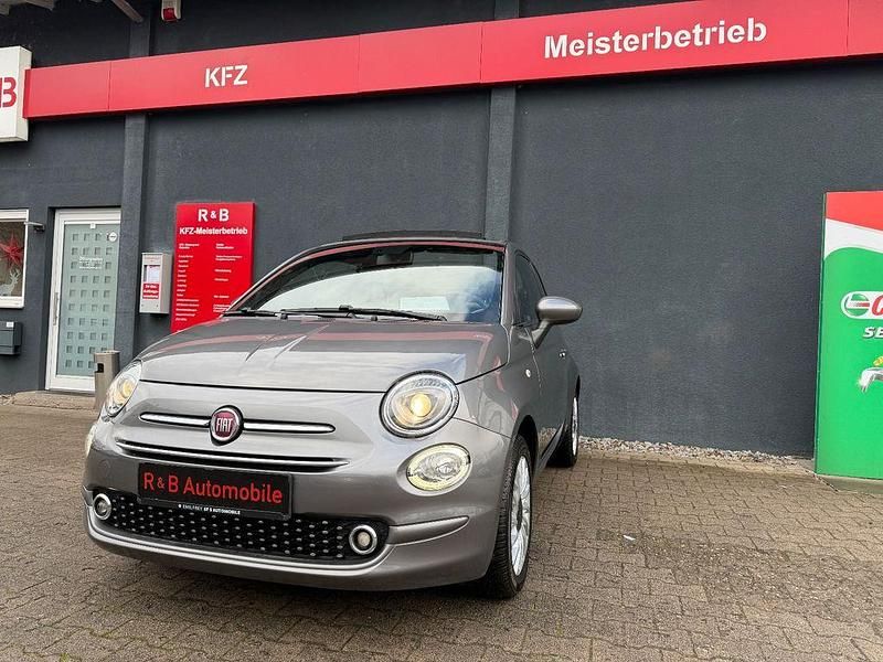 Grau Gebraucht 2019 Fiat 500 Lounge Cabrio | 8.600 € (Fairer Preis) - Bild 1/4