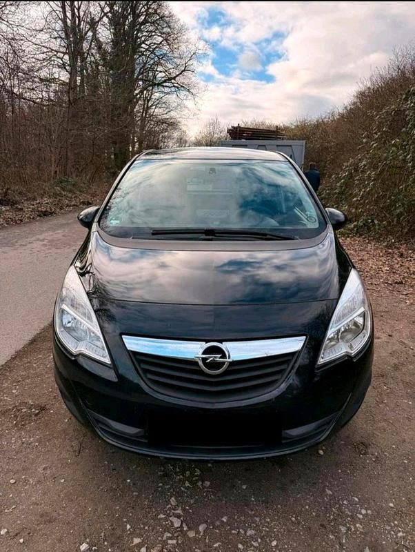 Gebraucht Opel Meriva 110 PS (80 kW) 2011 Schwarz Van / Kleinbus