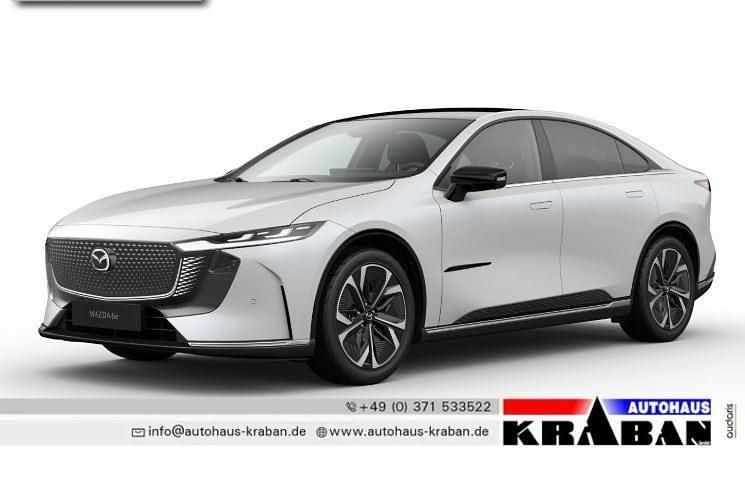 Crystal white pearl Neu 2025 Mazda 6e Takumi-Line Limousine | 41.590 € (Fairer Preis) - Bild 1/2
