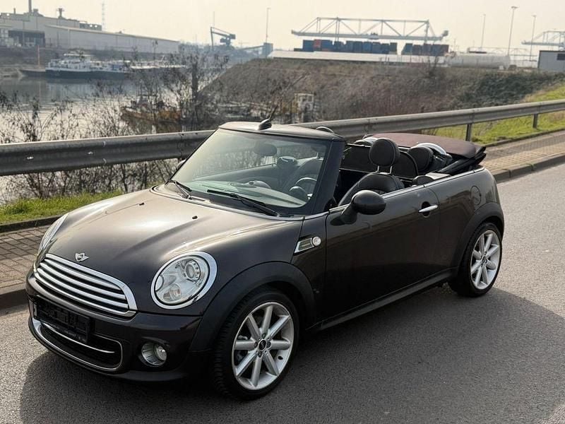 Gebraucht Mini Cooper D Cabriolet 111 PS (81 kW) 2012 Braun Cabrio