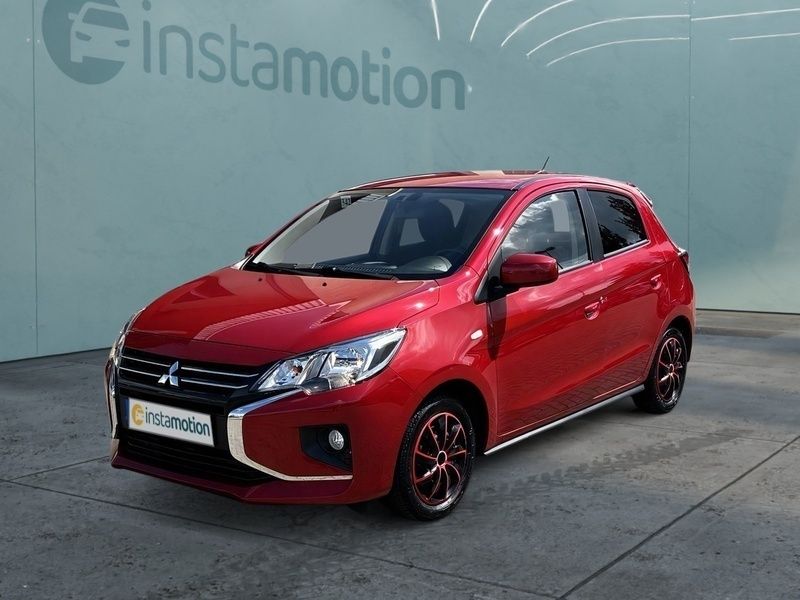 Rot Gebraucht 2023 Mitsubishi Space Star Select+ Limousine | 14.900 € (Fairer Preis) - Bild 1/4