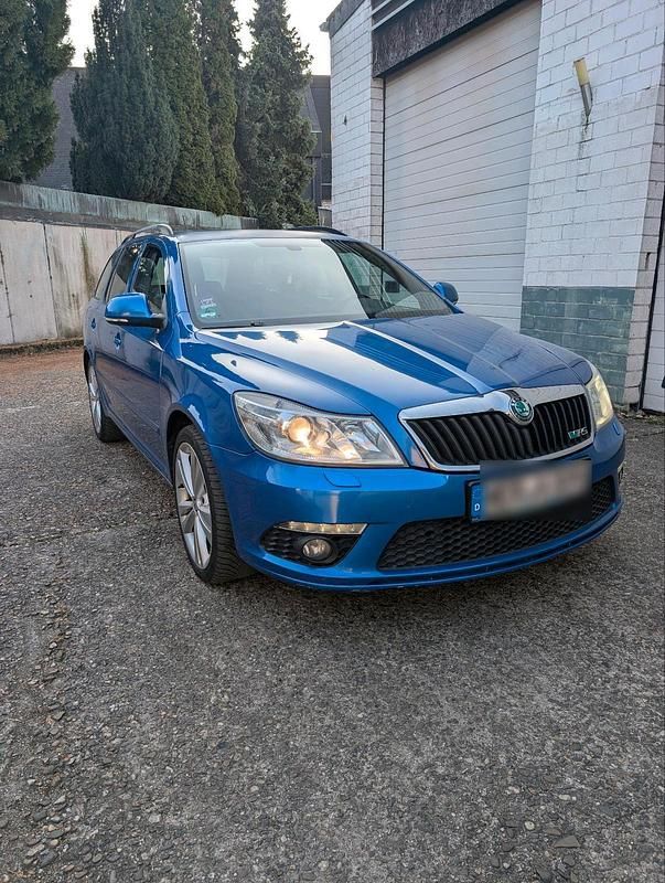 Gebraucht Skoda Octavia vRS 170 PS (125 kW) 2012 Blau Kombi