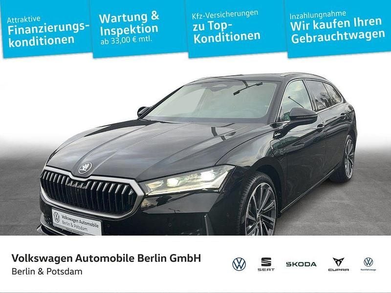 Onyxschwarz metallic Gebraucht 2024 Skoda Superb LAURIN & KLEMENT Kombi | 44.740 € (Guter Preis) - Bild 1/4