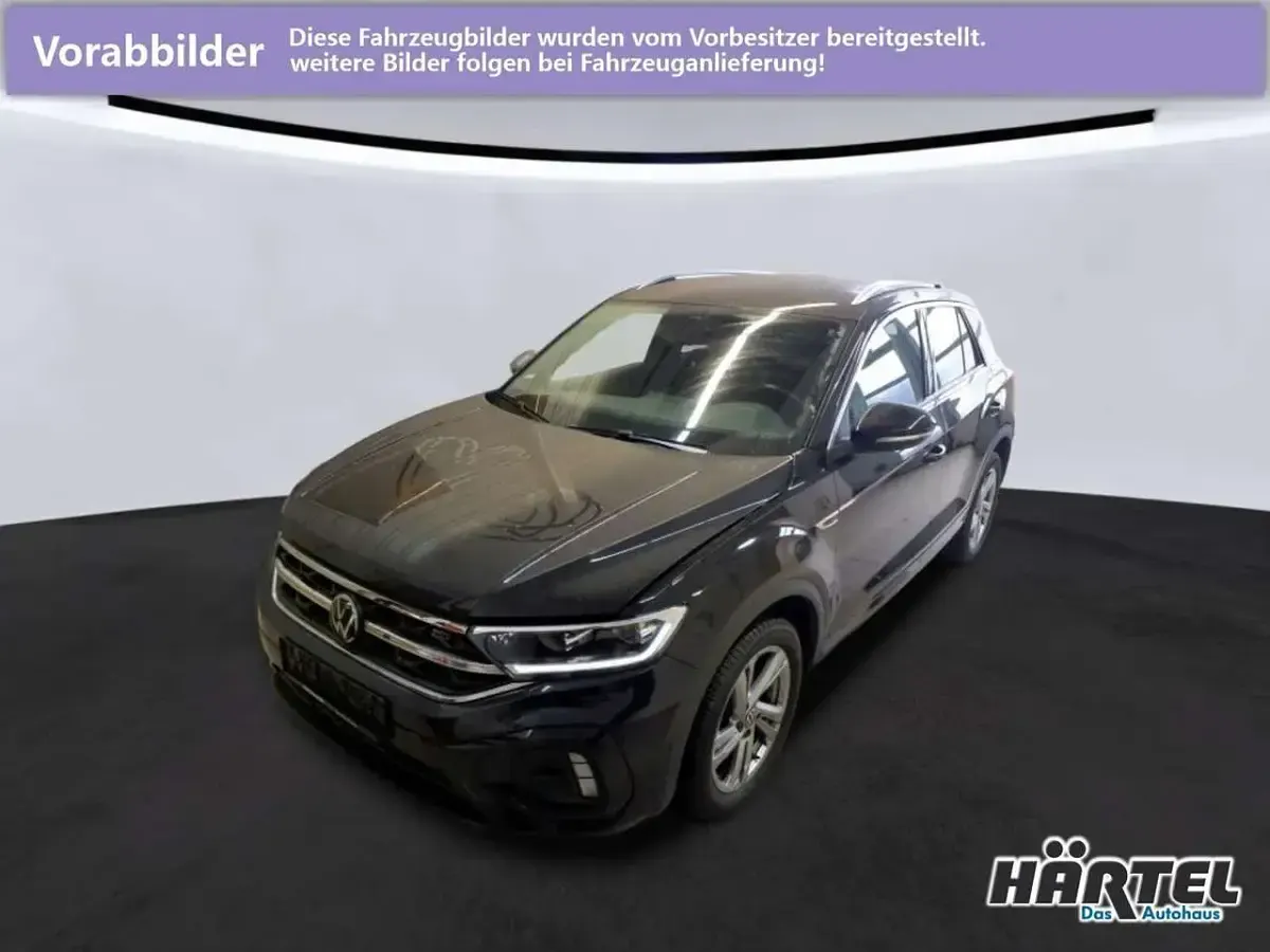 Gebraucht VW T-Roc R-line 110 PS (80 kW) 2022 Deep black perleffekt, pearl effect SUV