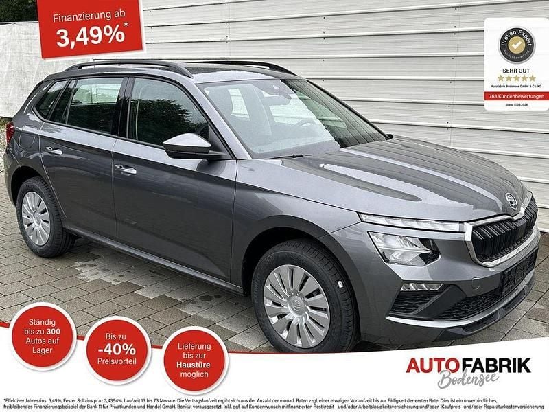 Graphitegrau metallic Neu 2025 Skoda Kamiq Essence SUV | 24.490 € (Superpreis) - Bild 1/4