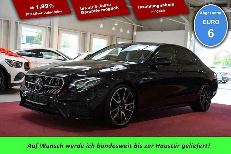 Obsidian black metallic pain Gebraucht 2016 Mercedes E43 AMG AMG Limousine | 29.999 € (Teuer) - Bild 1/4