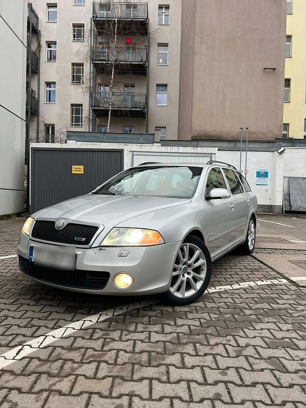 Gebraucht Skoda Octavia vRS 170 PS (125 kW) 2008 Grau Kombi