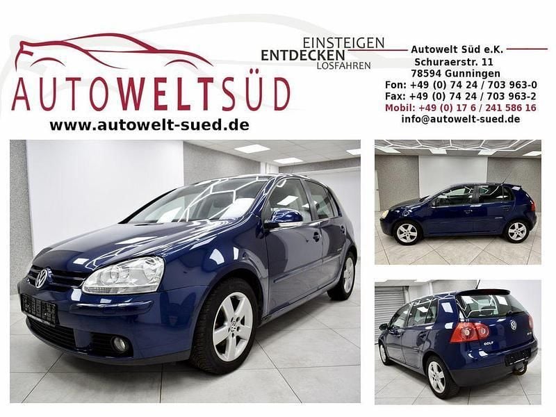 Blau Gebraucht 2008 VW Golf V United Limousine | 1.900 € (Superpreis) - Bild 1/4