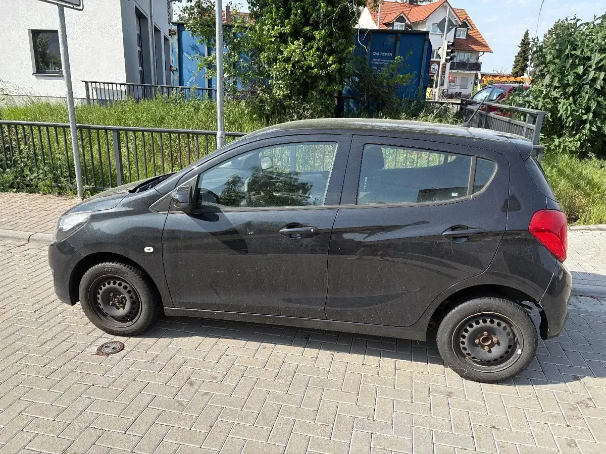 Gebraucht Opel Karl 2016 Schwarz Kleinwagen
