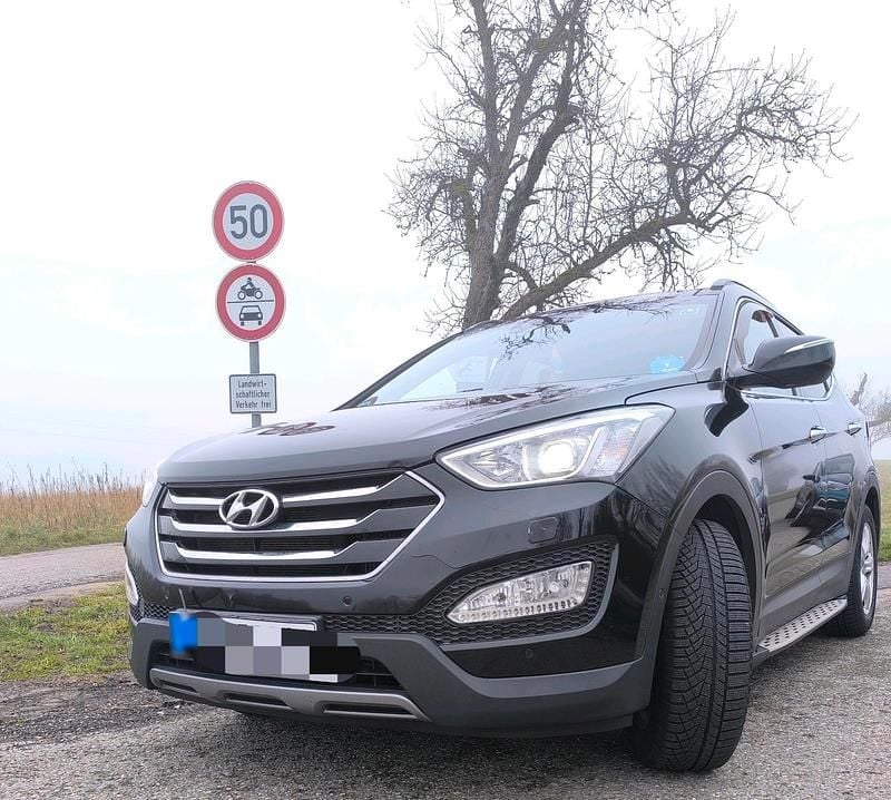 Gebraucht Hyundai Santa Fe 197 PS (144 kW) 2014 Schwarz SUV