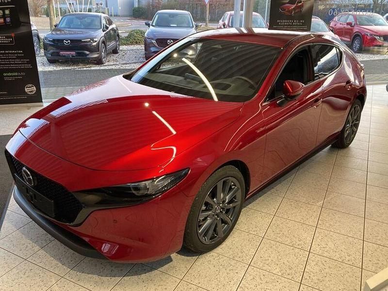 Gebraucht Mazda 3 Exclusive-Line 122 PS (89 kW) 2023 Rot Kleinwagen