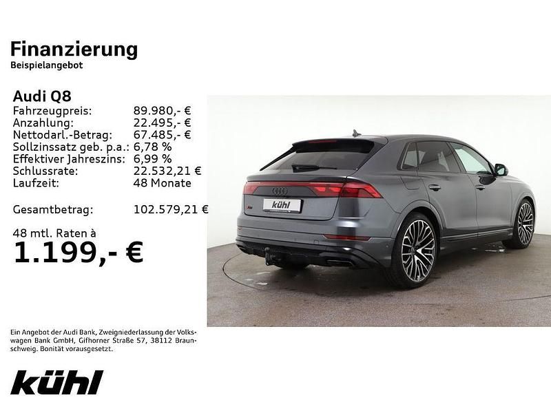 Gebraucht Audi Q8 Sport 286 PS (210 kW) 2023 Daytonagrau perleffekt SUV