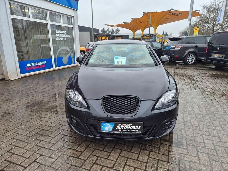 Gebraucht Seat Leon Reference 125 PS (91 kW) 2011 Schwarz Kleinwagen