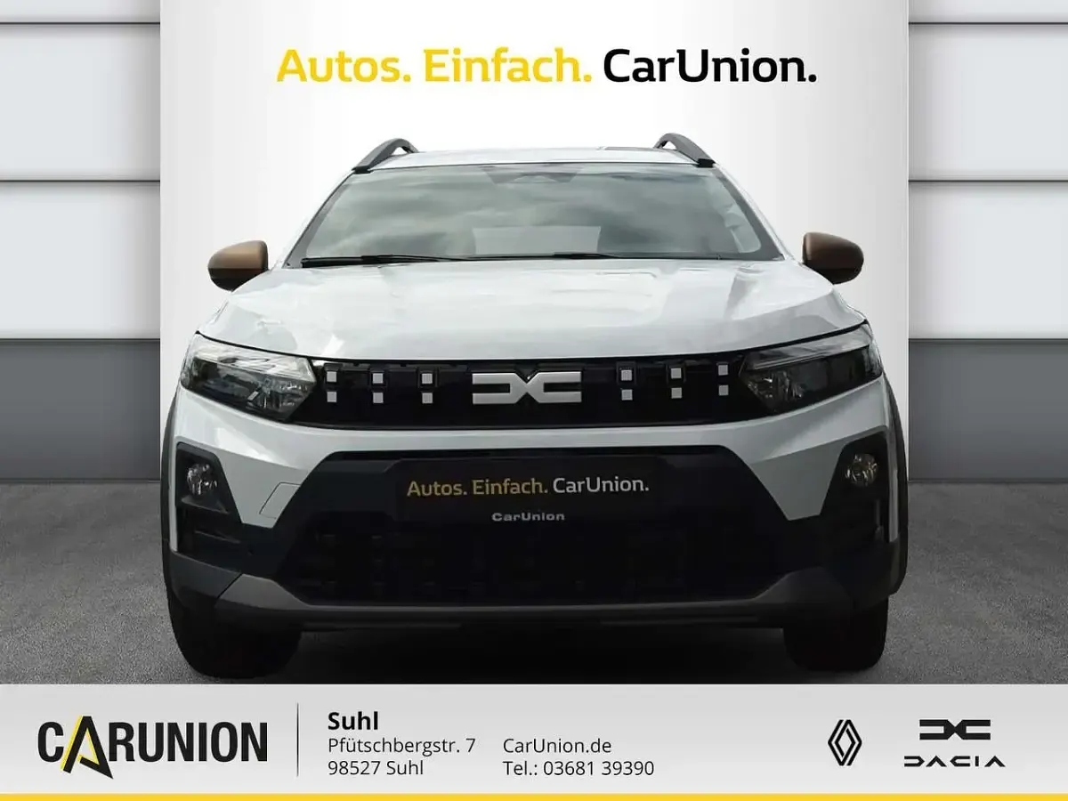 Neu Dacia Jogger Extreme 122 PS (89 kW) 2026 Gletscherweiss Van / Kleinbus