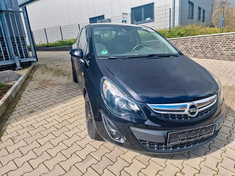 Gebraucht Opel Corsa Selection 69 PS (50 kW) 2011 Schwarz Kleinwagen