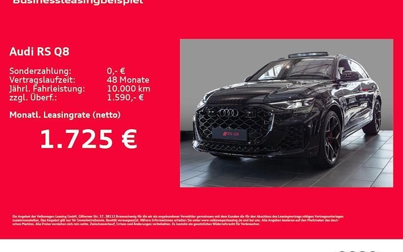 Neu Audi RS Q8 Performance 640 PS (470 kW) 2025 Blau SUV