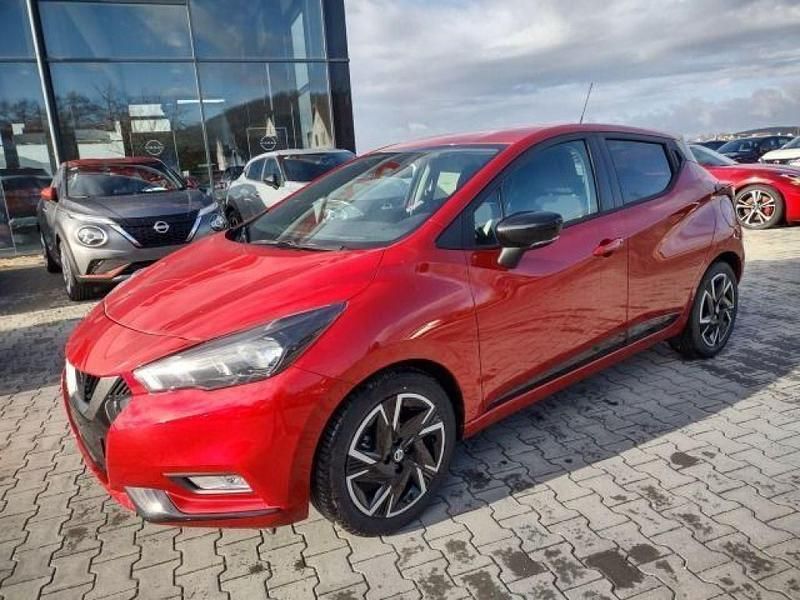 Gebraucht Nissan Micra N-Way 92 PS (67 kW) 2022 Passion red (metallic) Kleinwagen