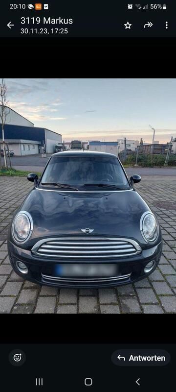 Blau Gebraucht 2008 Mini Cooper Kleinwagen | 7.790 € (Fairer Preis) - Bild 1/4
